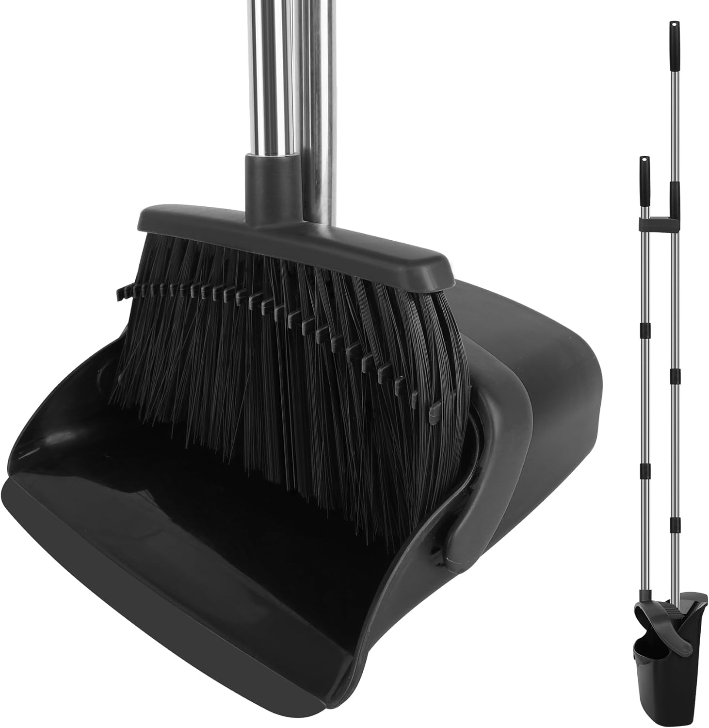 UDUK Broom and Dustpan Set, Large Household Dustpans and