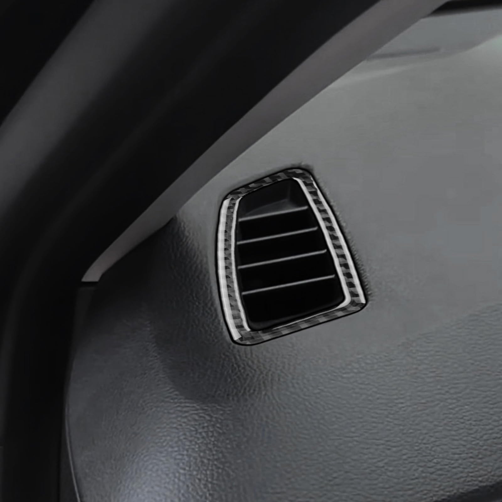 KUNGKIC Pour Renault Clio 5 MK5 2020 2021 2022 2023 2024 2025 Console centrale de voiture, tableau de bord, des deux côtés, cadre de sortie d'air, autocollant intérieur, accessoires décoratifs, cadeau
