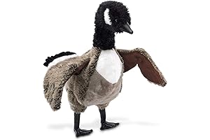 Charming Folkmanis Canada Goose Stuffed Plush Toy