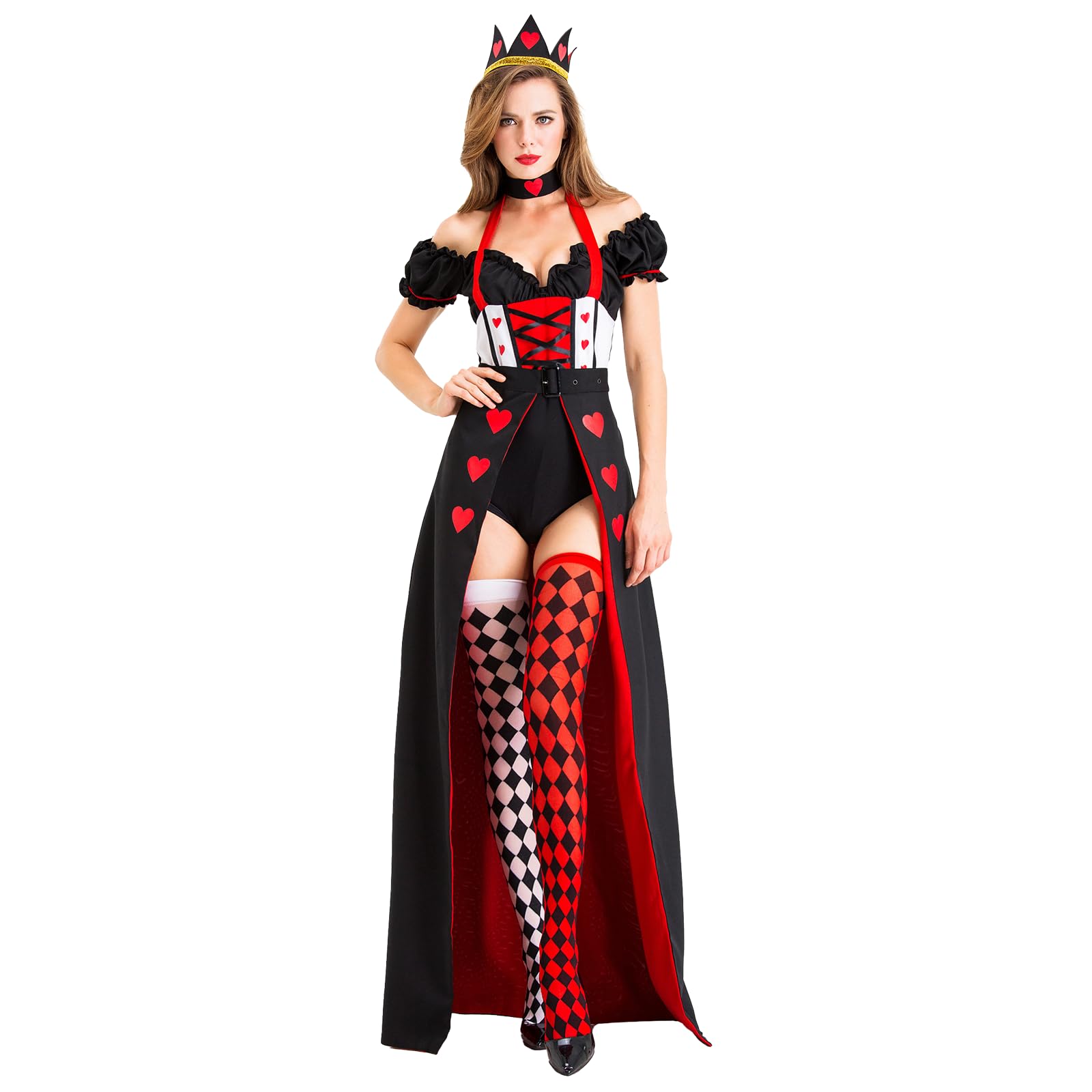 Amazon.co.jp: [Choni Choice] ハロウィン ハートの女王 コスプレ