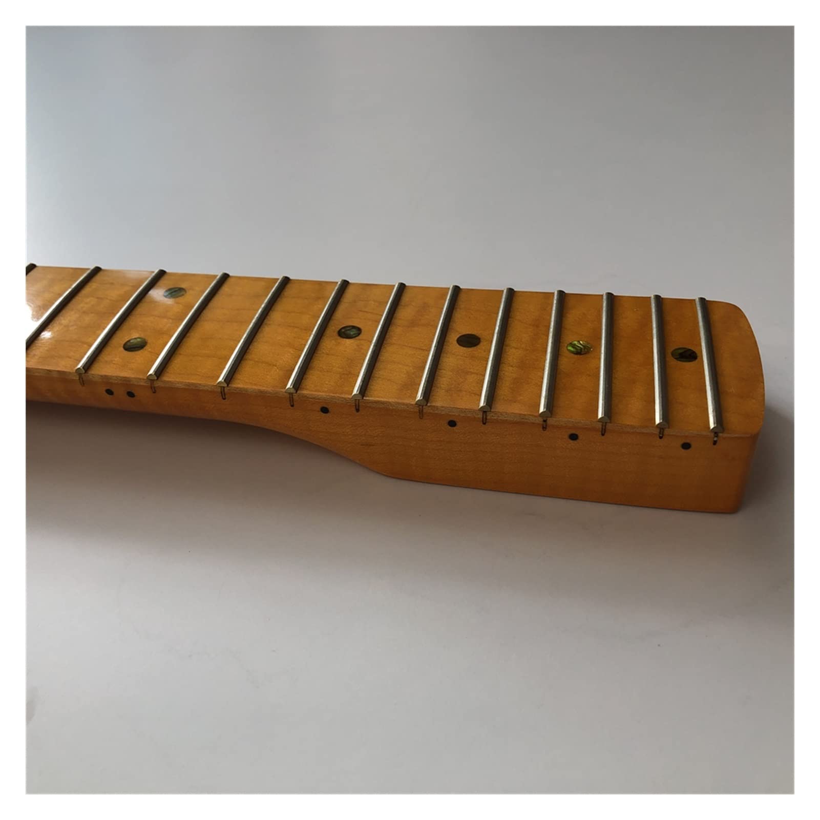 Manico Per Chitarra Elettrica Jazzmaster Vintage Big Head &ndash; 21 Tasti &ndash; Acero Tostato/Palissandro