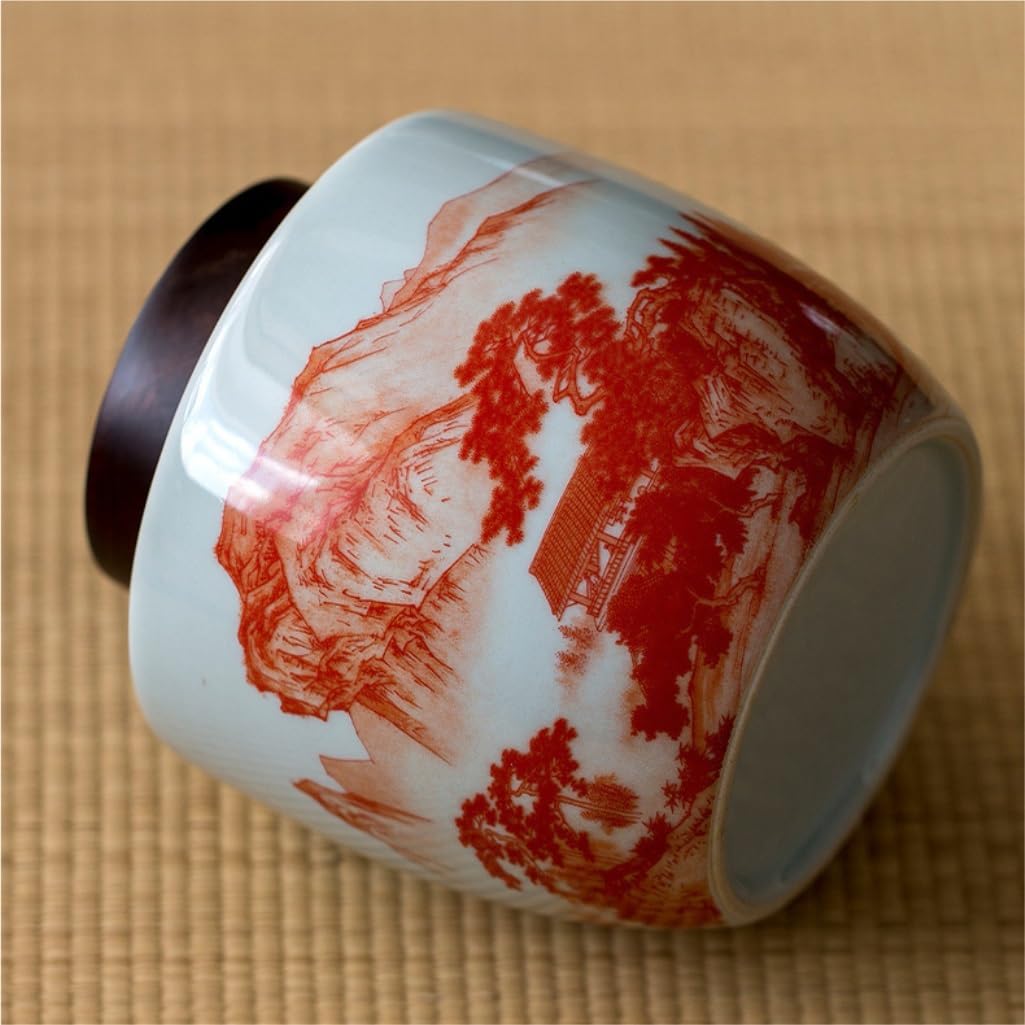 Cukier ręcznie malowany ceramiczny luźny słoik do przechowywania herbaty kuchnia domowa uszczelniony garnek chiński zestaw do herbaty pojedynczy zestaw prezentowy puszka na herbatę