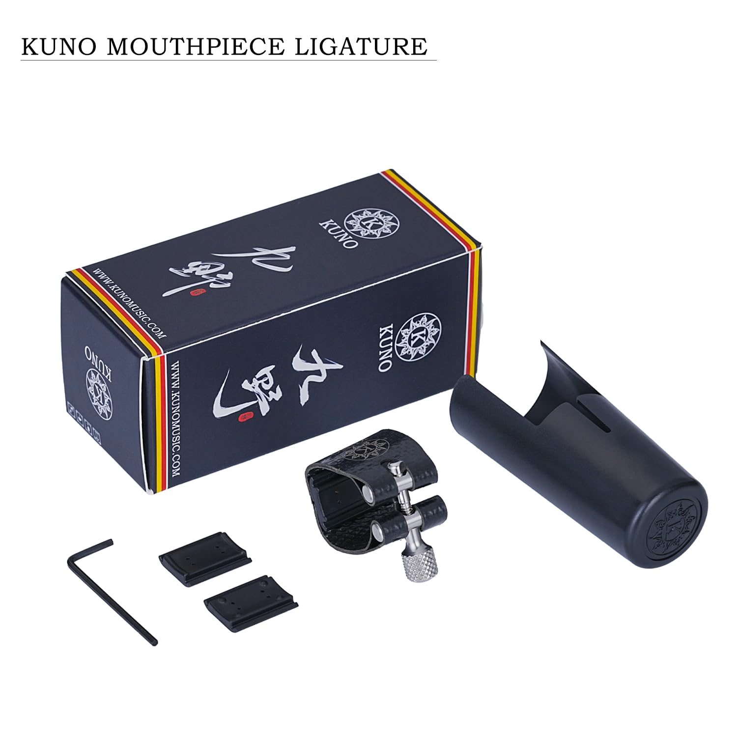 Amazon | KUNO バリトンサックス 金属マウスピース用リガチャー，（KL