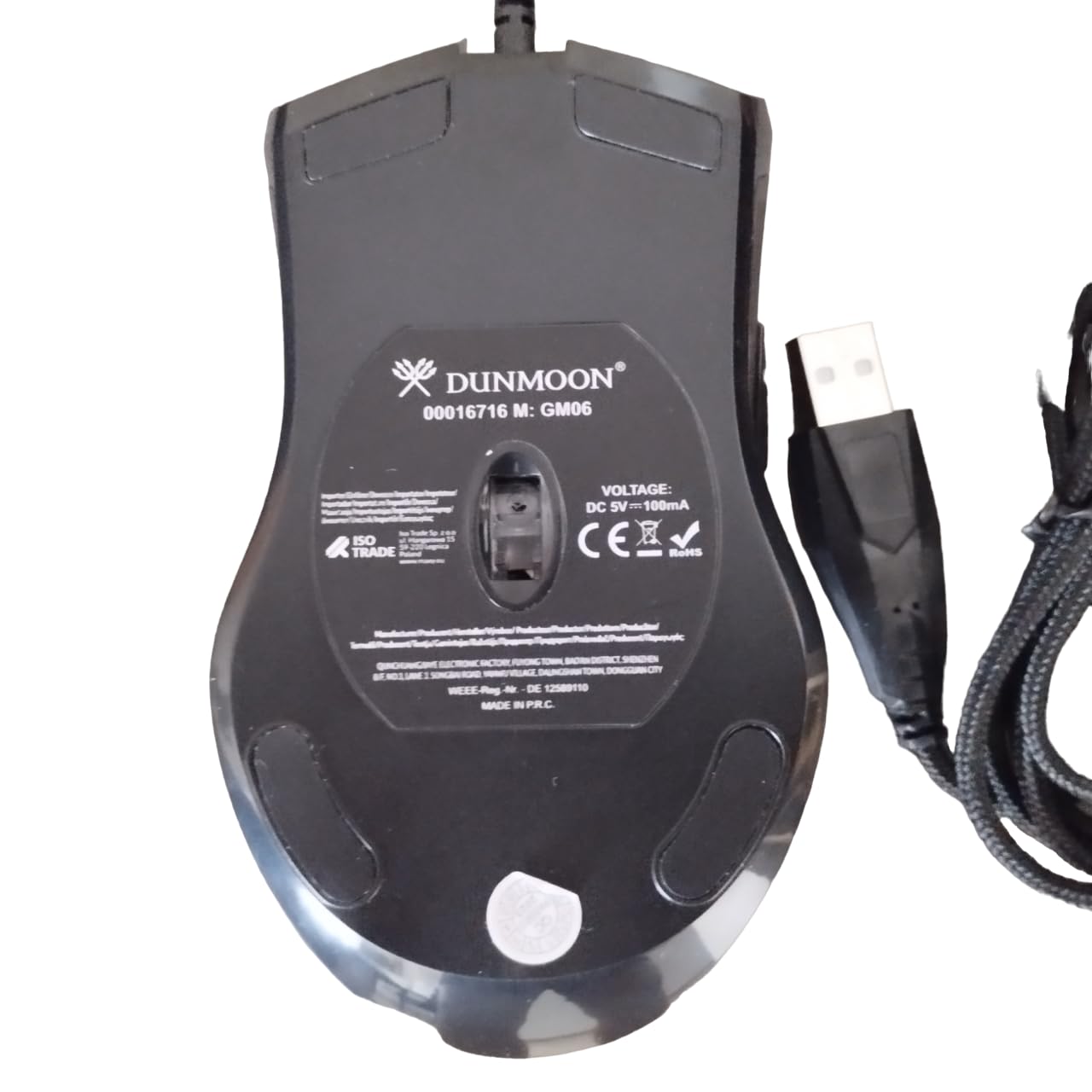 Mouse da gioco con cavo, dpi regolabili fino a 7200, gaming mouse ottico, ergonomico, led con 7 pulsanti programmabili e illuminazione RGB per PC, laptop, computer - mouse gamer.