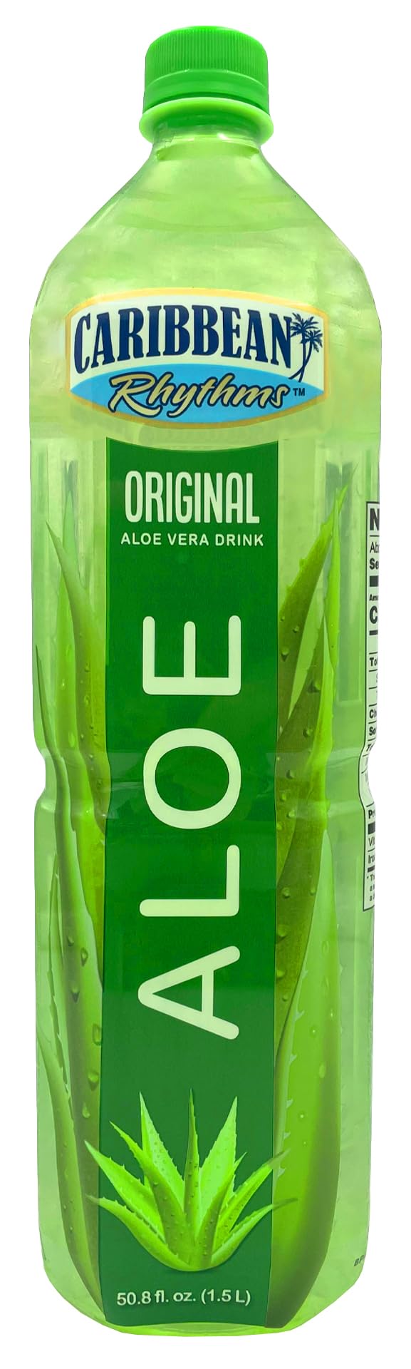 CARIBBEAN RHYTHMSAloe Vera Drink With Aloe Pulp, Original, 1.5L