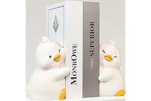 Bookends Anime: Embrace the Kawaii Cuteness with Hugging Ducks Bookends