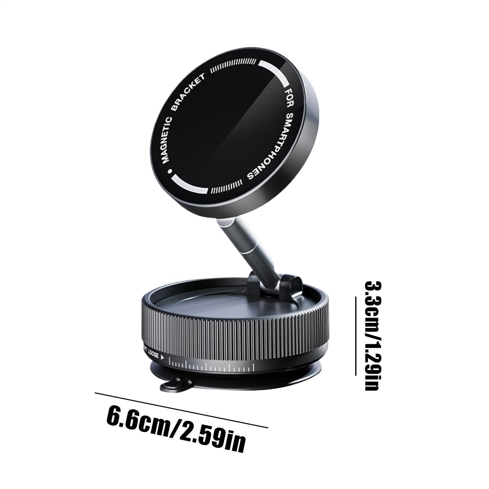 Soporte magnético para teléfono de coche, soporte universal para teléfonos inteligentes, soporte de ventosa fuerte con rotación de 360° para escritorio, gimnasio, cocina, viajes y desplazamientos