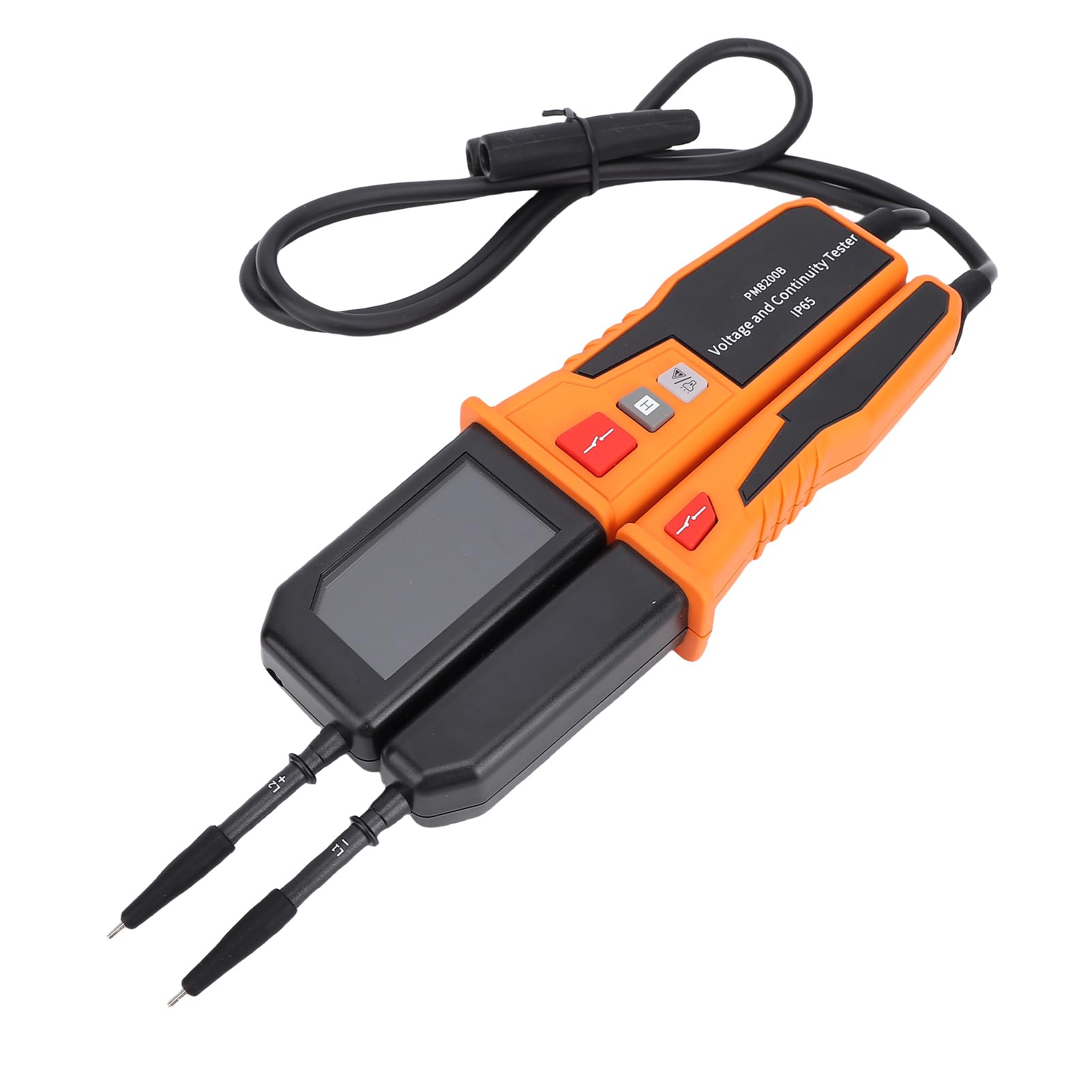 Cyfrowy Wodoodporny Tester Napięcia i Ciągłości do Prac Elektrycznych, Wielofunkcyjny Tester Obwodów z Wykrywaniem Kolejności Faz, Klasa Bezpieczeństwa CAT IV 600 V, dla Profesjonalistów
