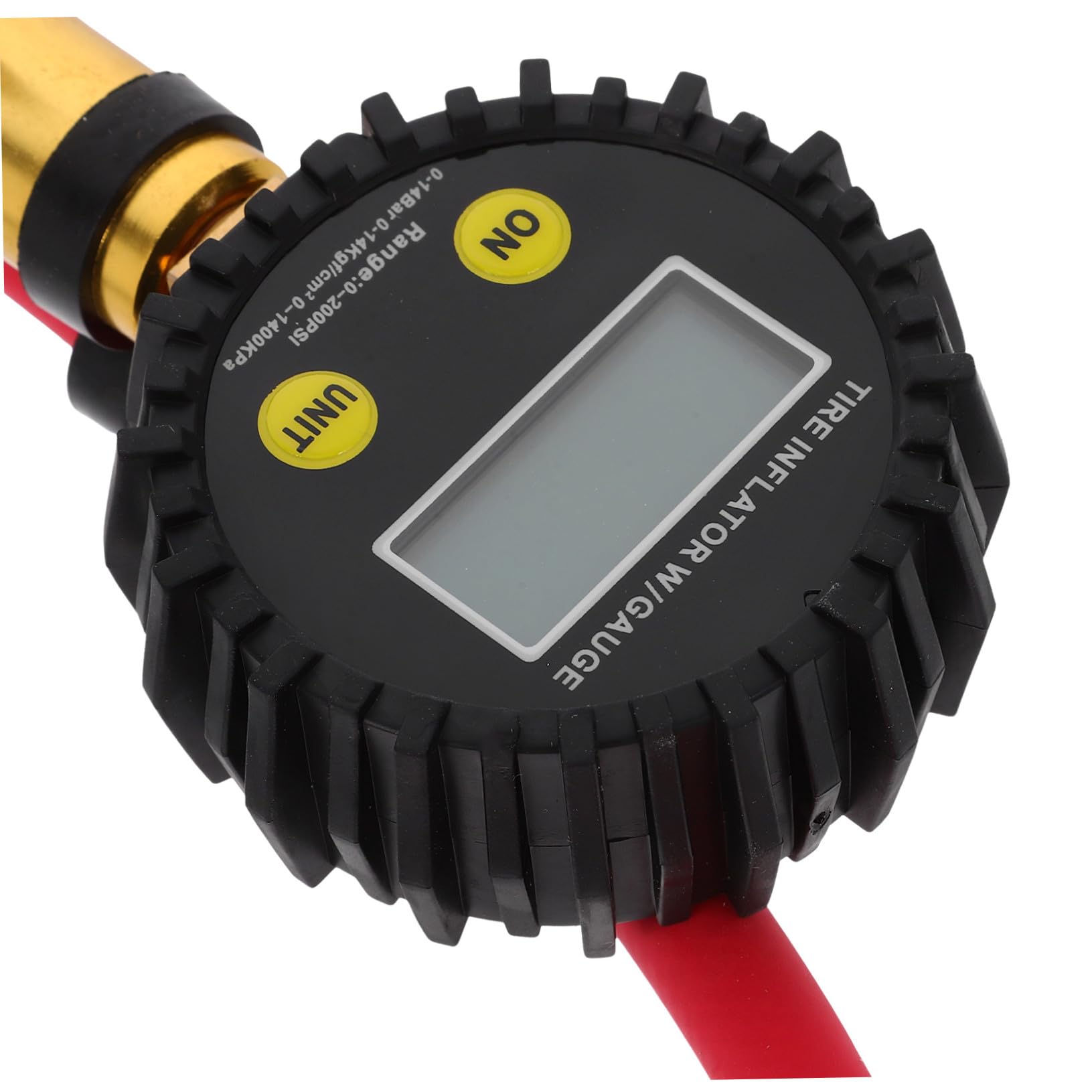 Digitaler Reifendruckmesser Mit Lcd-display Inflator Für Autos Suvs Lkws Motorräder Fahrräder Präzise Kalibrierung Einfache Einhandbedienung Ohne Batterie