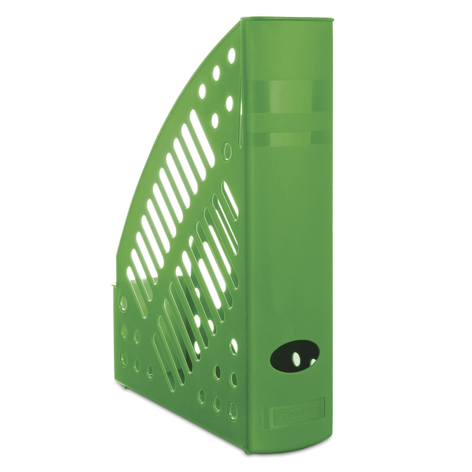 Mesh Magazine File Rack DONAU Polystyrene A4 Green/Document Archiving/Type-A4/70 / Kind-Mesh/Material-Polystyrene/Label-N.a. / Colour-Green/Format-A4 / Weight (g/m2)-N.a. / Width (mm)-70