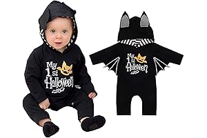 Frighteningly Cute Baby Bat Costume for Boys' First Halloween