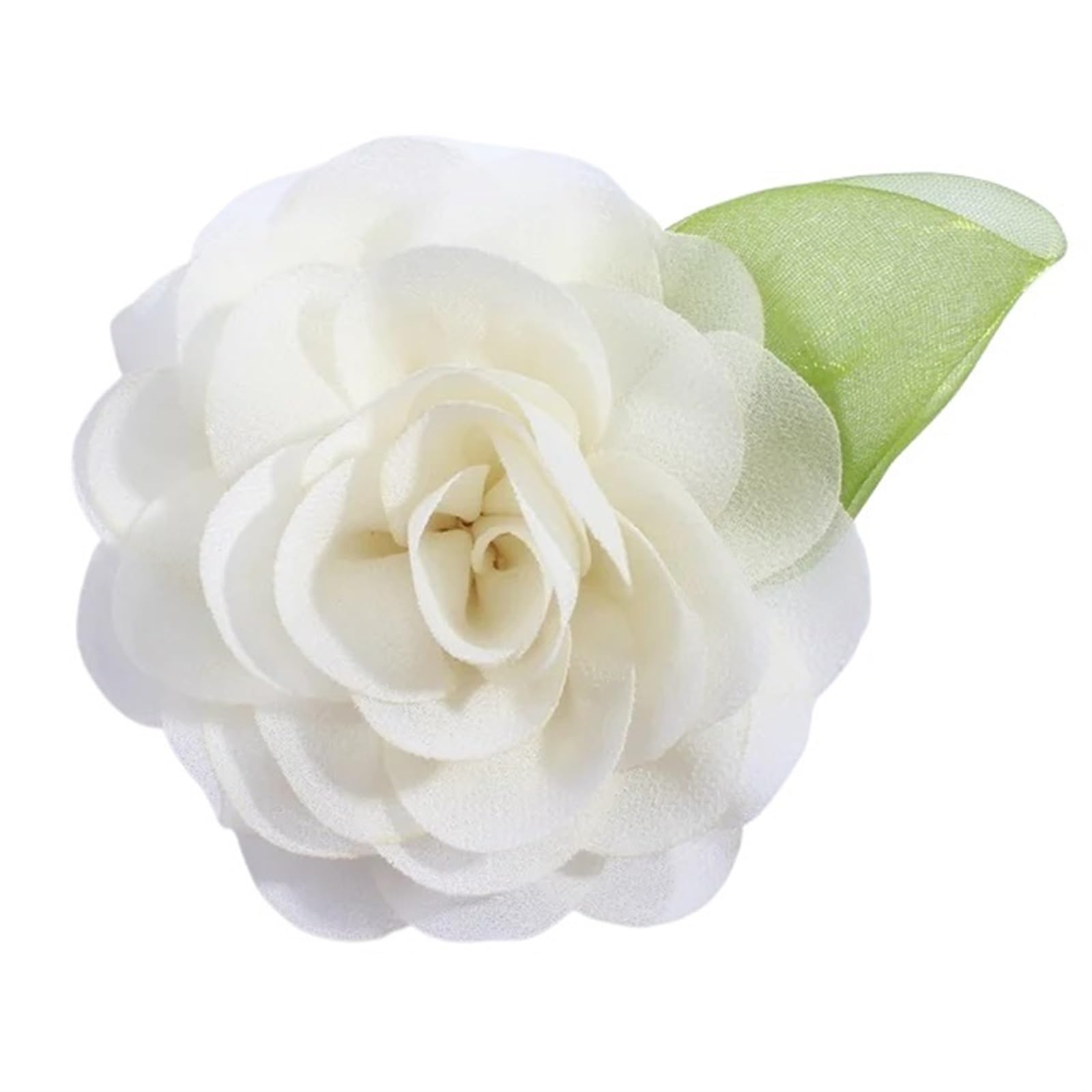 Fleur en mousseline de soie pour décoration de table de mariage