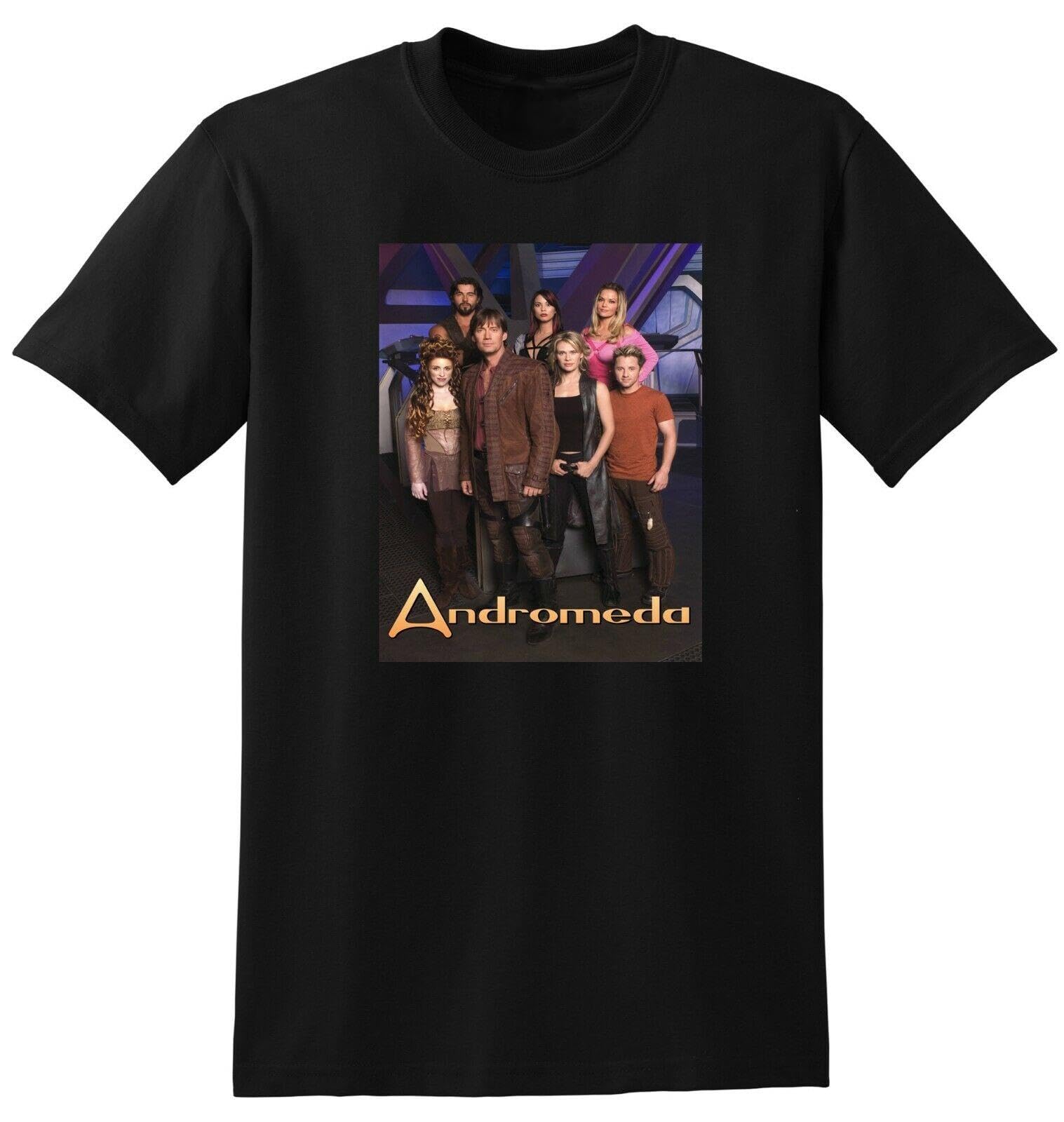 Kolity Men's Black Andromeda T Shirt Tv Show Season 1 2 3 4 5 3XL
