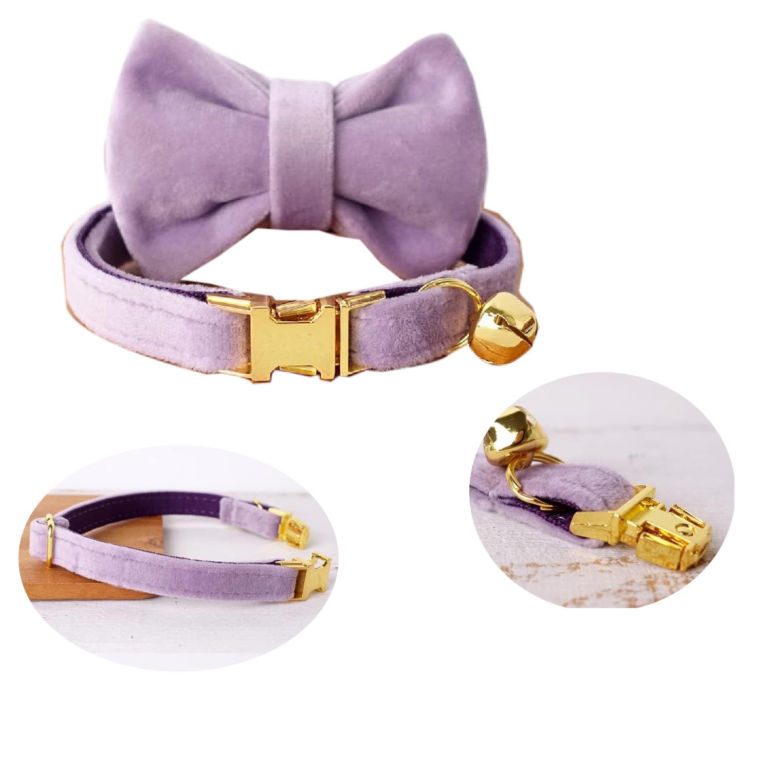 Collar De Gato Con Etiqueta De Nobre De C&oacute;digo QR, Collares