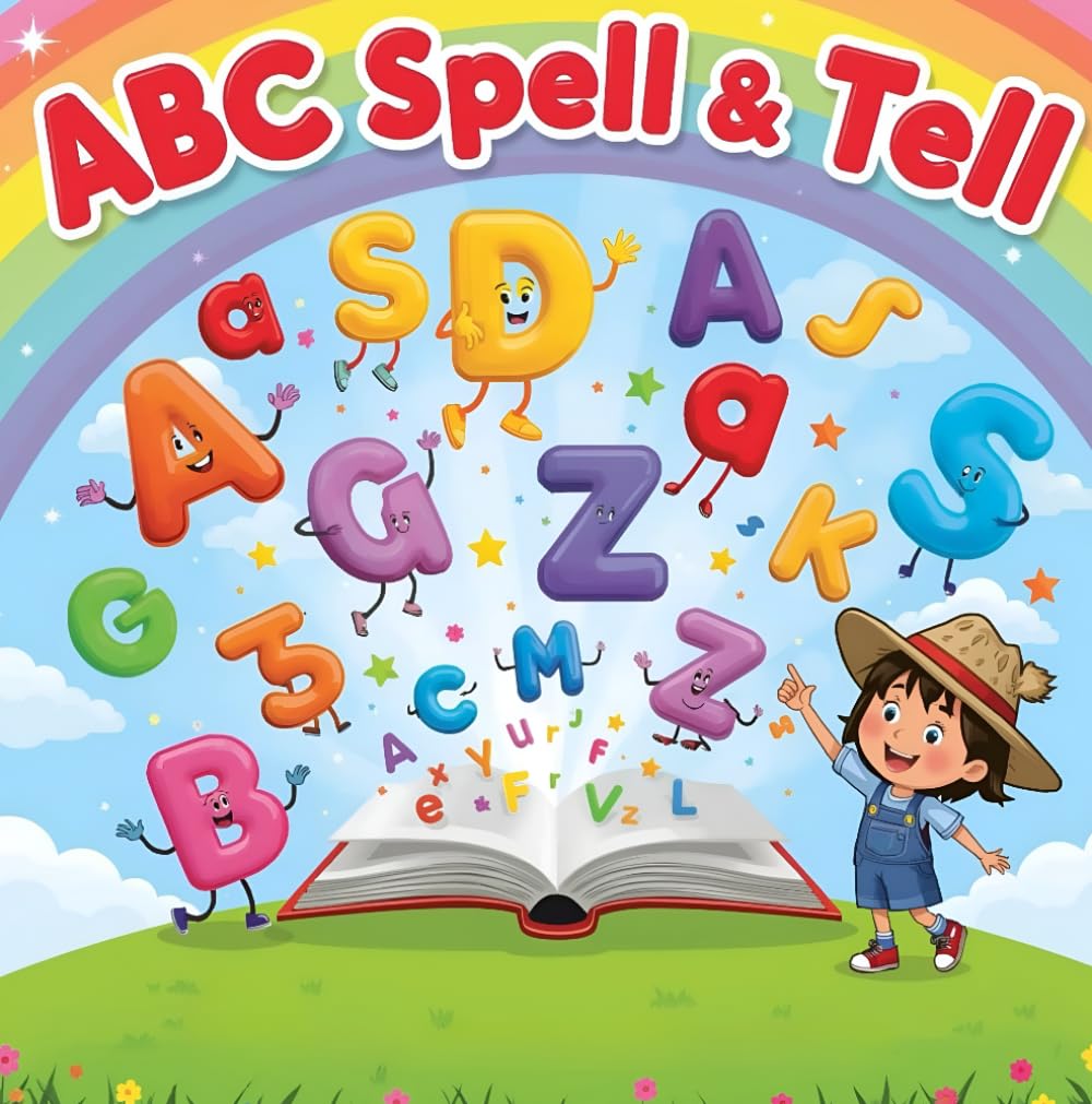 ABC Spell & Tell: A to Z Spelling Book for Kids (Fun Learning for Ages 2–6)