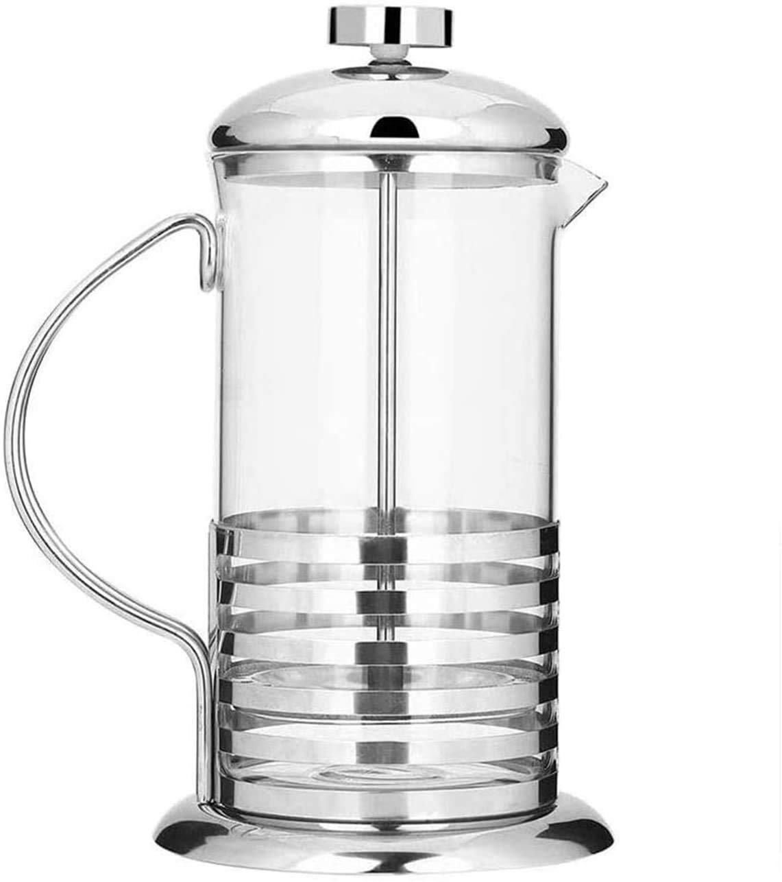 34 Oz Prensa Francesa Cafetera/Tetera, Borosilicato Resistente al Calor Cristal Francés Prensas Cafetera