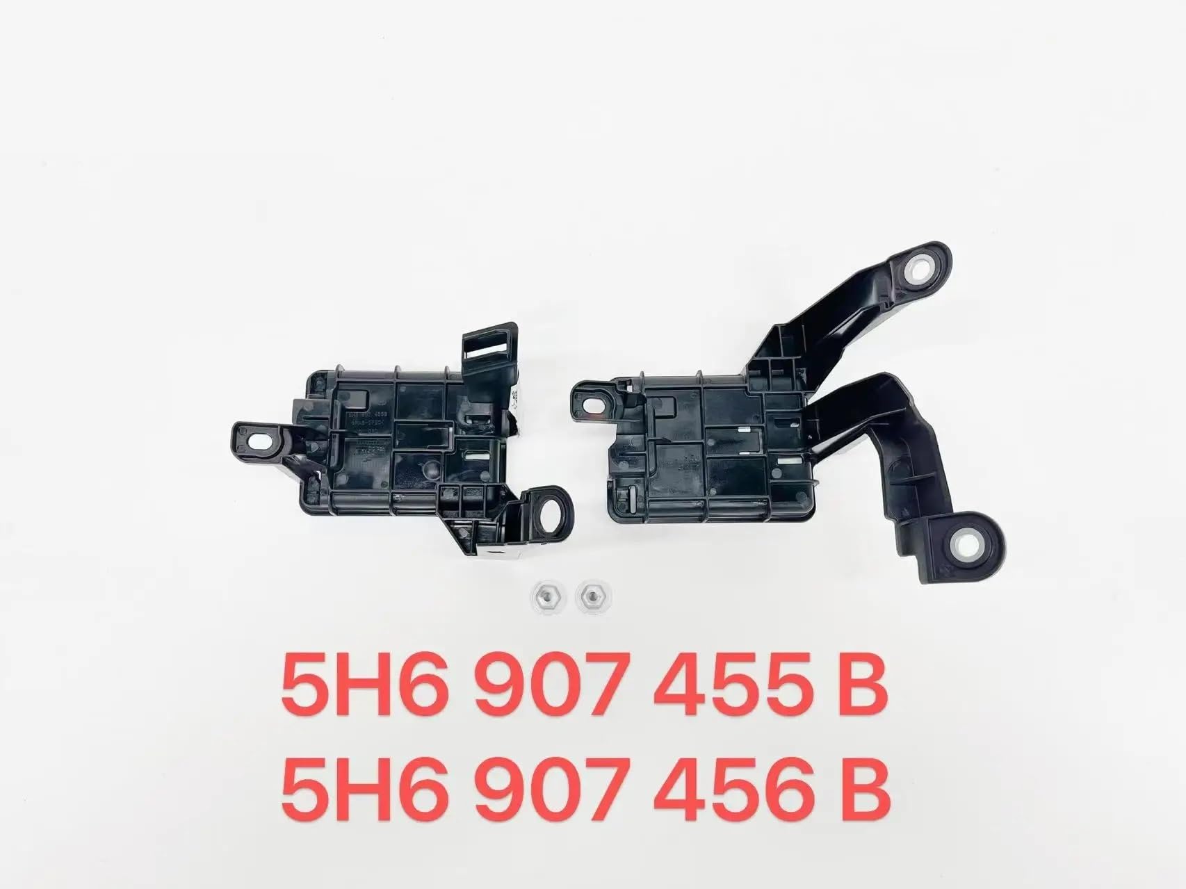 splitter aerodynamiczny Pasuje do VW, pasuje Golfa 8, system zmiany pasa ruchu Side Assist, wspornik tylnego zderzaka 5H6 907 455B 456B
