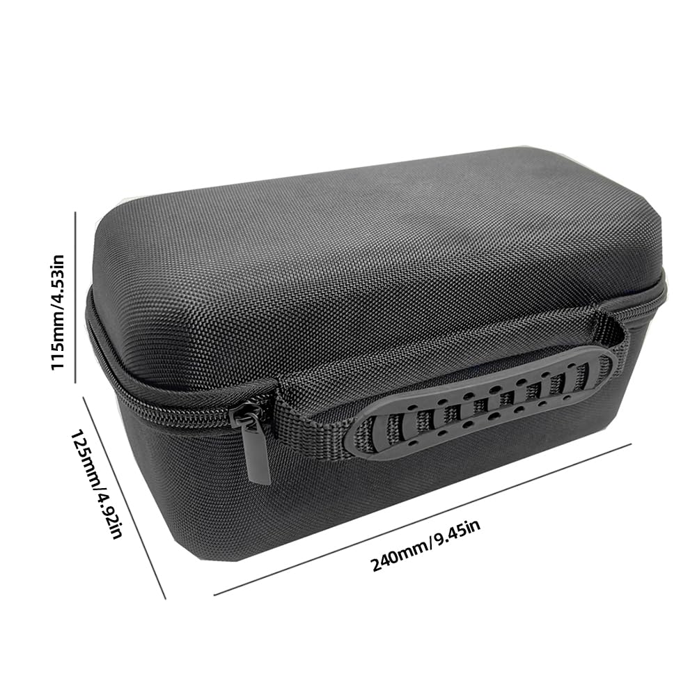 Projektortasche kompatibel mit HY320/HY300 Projektor, Projektor-Reisetasche, Tragetasche für Projektor und Zubehör, Schwarz (nur Hülle), Schwarz, Für Reisen
