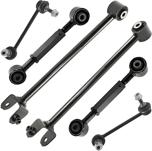 Miniatura 165 de Detroit Axle - Kit de suspensión delantera RWD para Chrysler 300 Dodge Charger Challenger Magnum 2 brazos de control superior con rótulas 2 rótulas