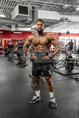 Miniatura 2 de Schiek Sports Model 1907 Platinum Edition Ultimate Grips - Correas de levantamiento de pesas 3 en 1, muñequeras y almohadillas de agarre, control