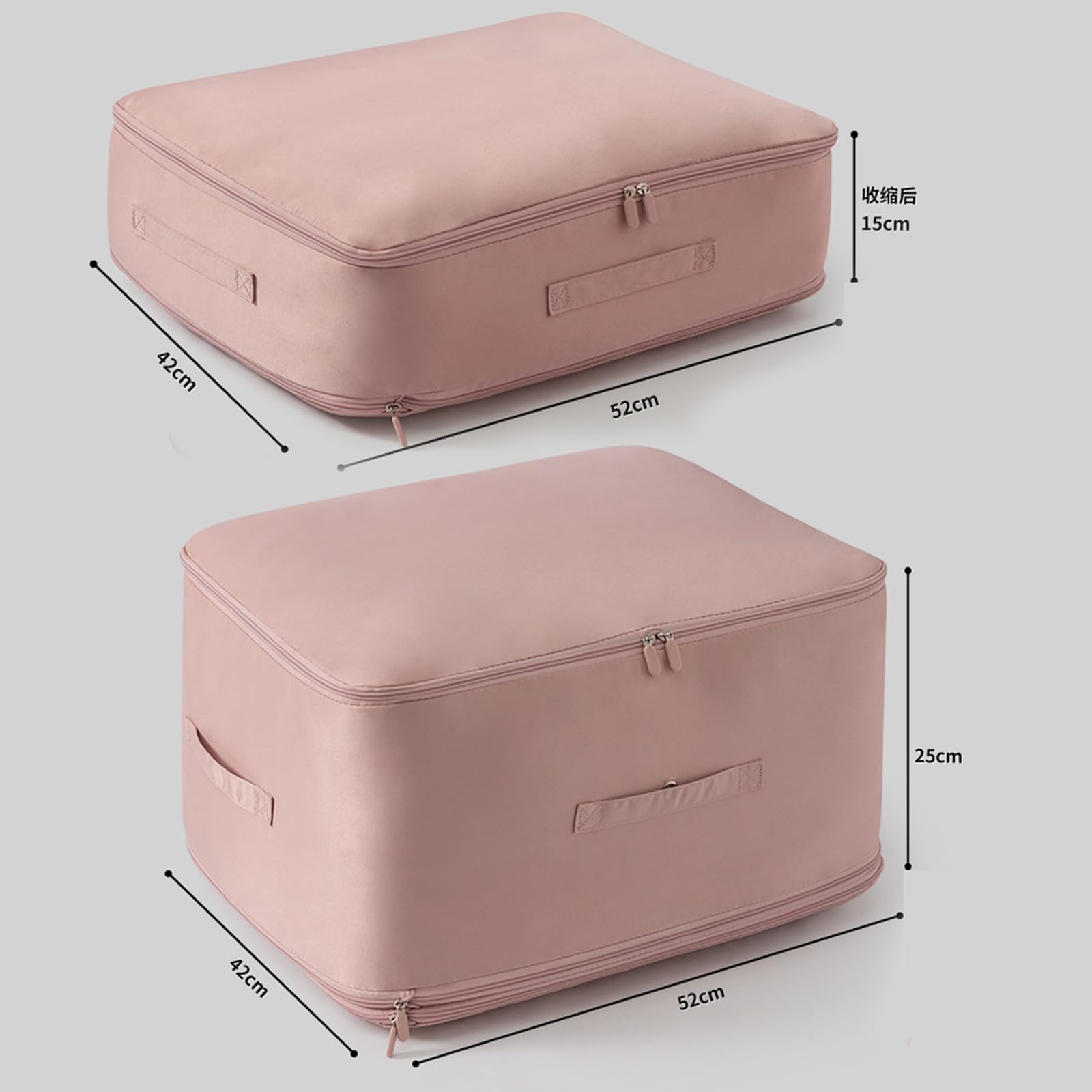 2024 Ultra Salvaspazio Compressione Durevole Coperta Abbigliamento & Biancheria Da Letto Borse Per Trasloco Invincibile Grigio Set Ideale per Casa e Viaggi