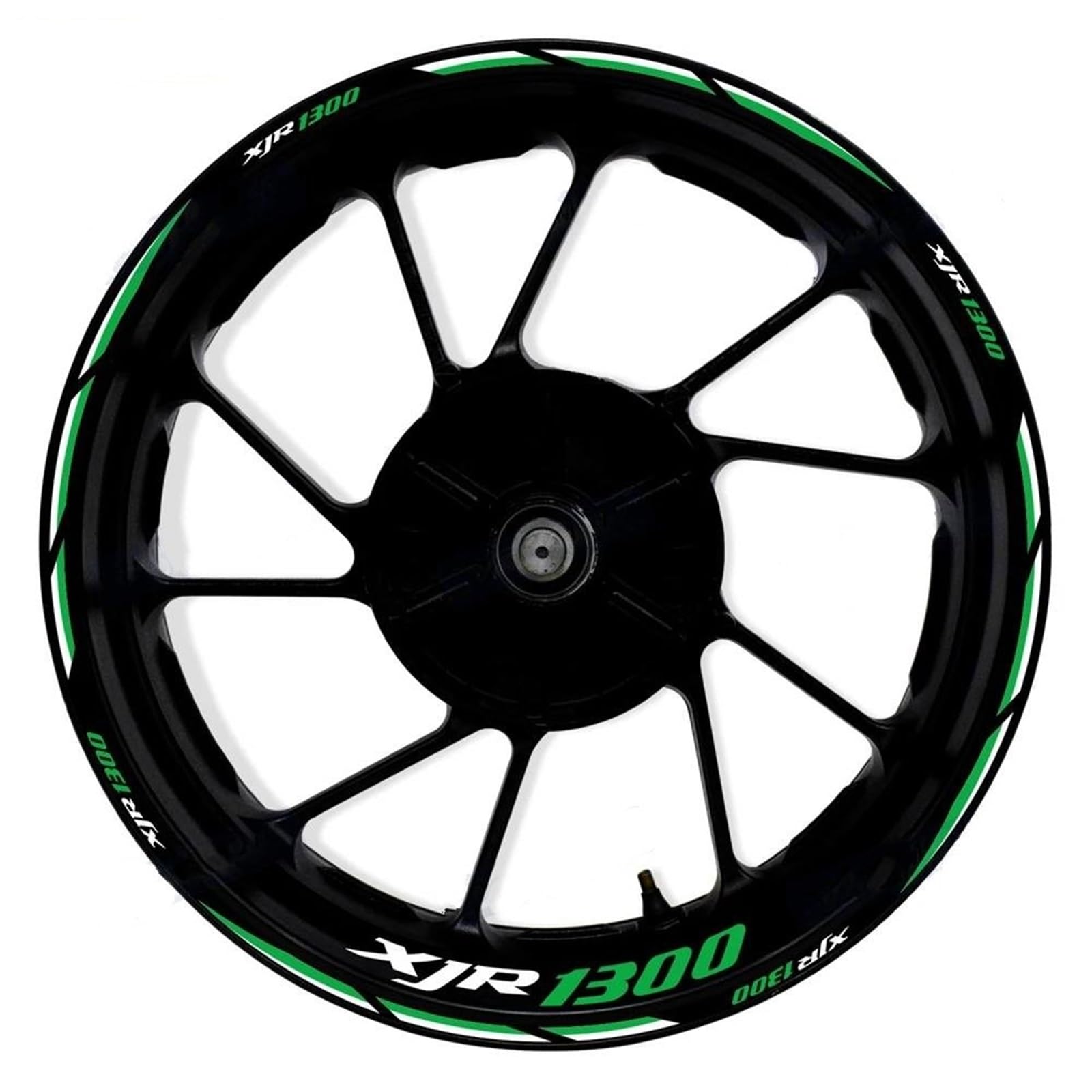 Wheel Stickers Motorcycle Reflective Wheel Decal for XJR1300 XJR 1300 17 Inch Hub Stickers Rim Protector Kit Rim Reflective Decal
