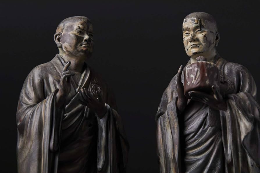 仏屋さかい作　子鬼　仏像フィギュア　イスム Amazon｜イスムTanaCOCORO[掌] 無著菩薩＆世親菩薩（2体セット