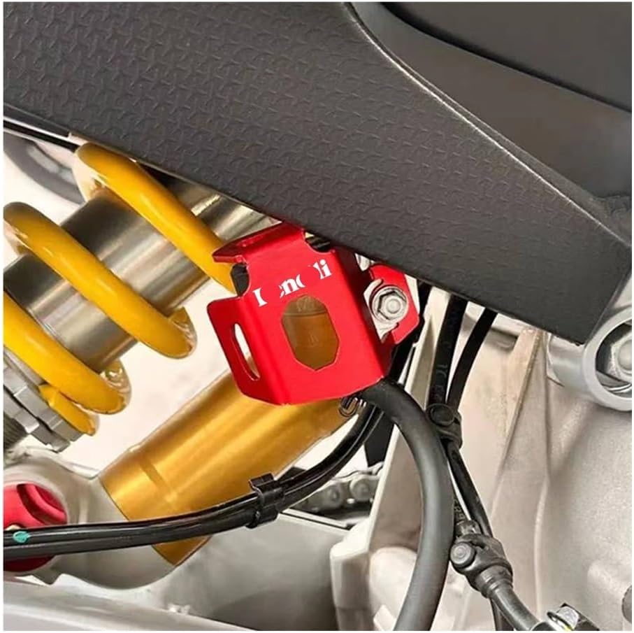Guard Brake Fluid Reservoir for Leoncino TRK 502X 702X 502 702 500 BJ500 Motorcycle Accessories Rear Brake Fluid Reservoir Guard Cover Oil Cap