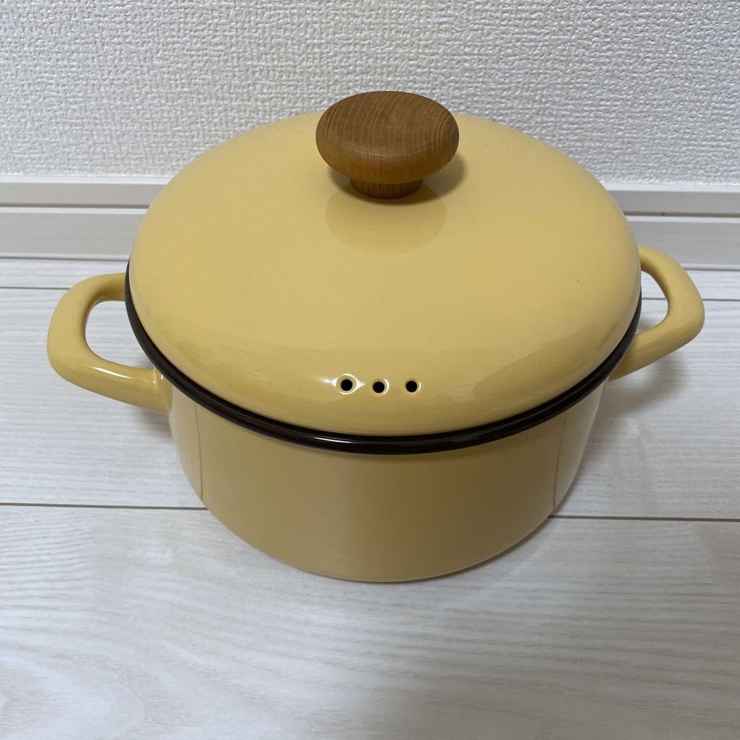 Amazon.co.jp: EJIRY BASICホーロー両手鍋 24cm 2.9L エジリー