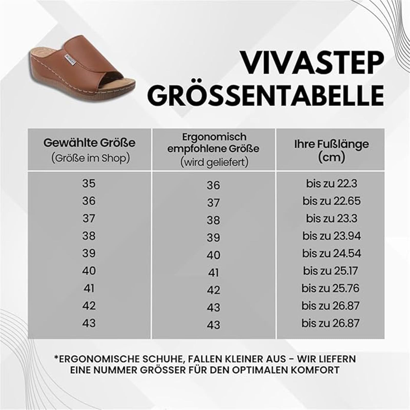 VivaStep Sandalen - Ergonomische & rutschfeste Sandalen zur Schmerzlinderung, Orthopädische Damenpantoffel mit Offener Zehenpartie