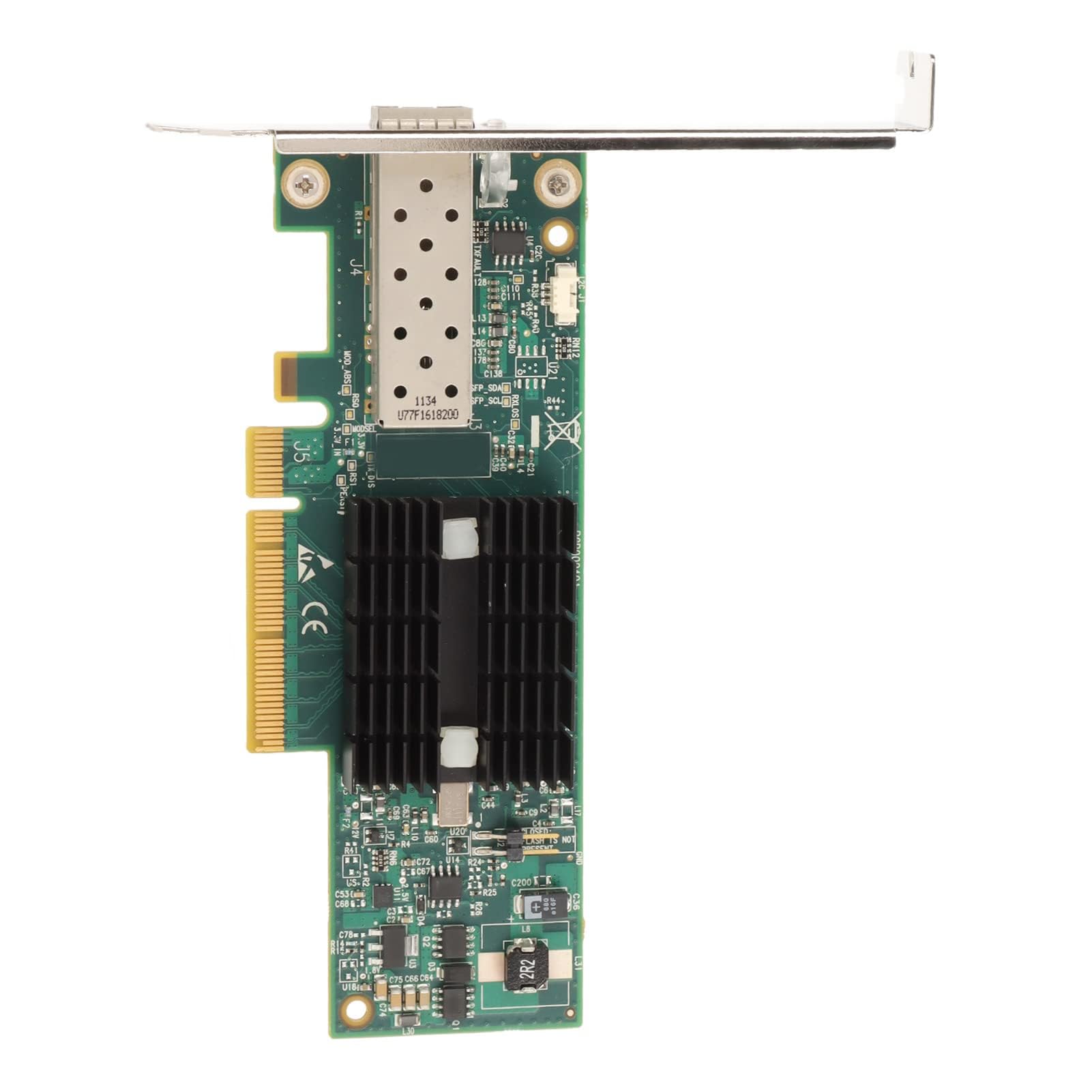Dpofirs Carte Réseau 10 Go PCI E NIC, MNPA19XTR SFP+ Carte Réseau PCIE Adaptateur Réseau 10 Gbit/s Carte Réseau PCIE Canaux PCIE X8 pour Emplacements PCIE X8 et PCIE X16 pour Serveurs Informatiques