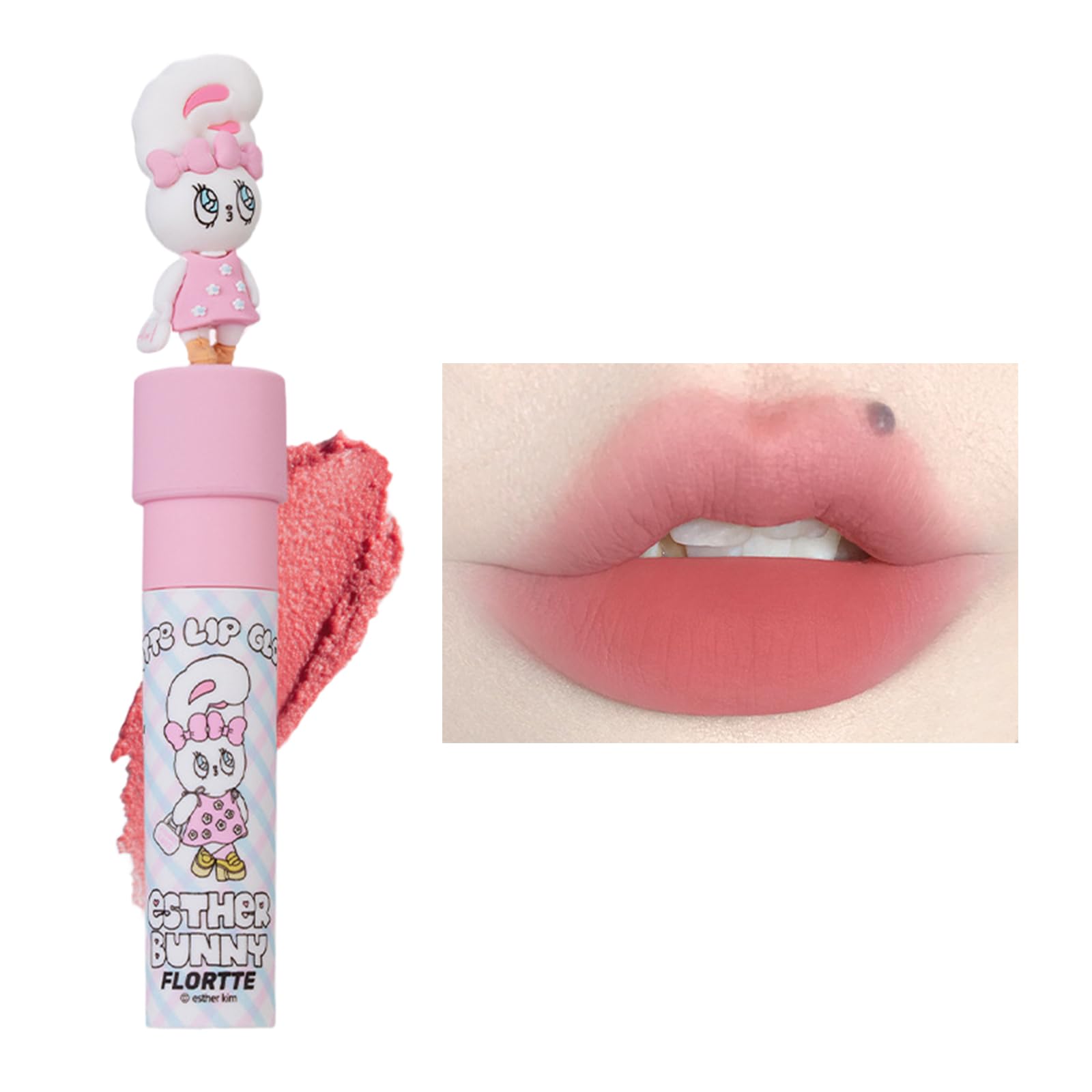 Amazon | Flortte リップティント マットリップ 保湿 口紅 マット