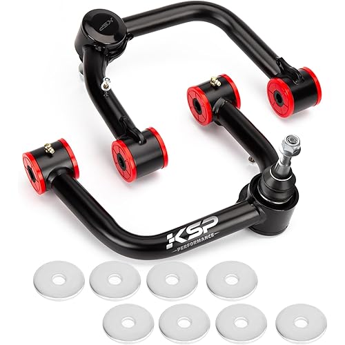 KSP 4Runner Upper Control Arm, 2-4in Adjustable Front Control Arm Compatible with Toyota FJ Cruiser Land Cruiser Prado J120 J150, Aftermarket Arm Replace Stock A-arm After 2-4" Lift on Lexus J120 J150