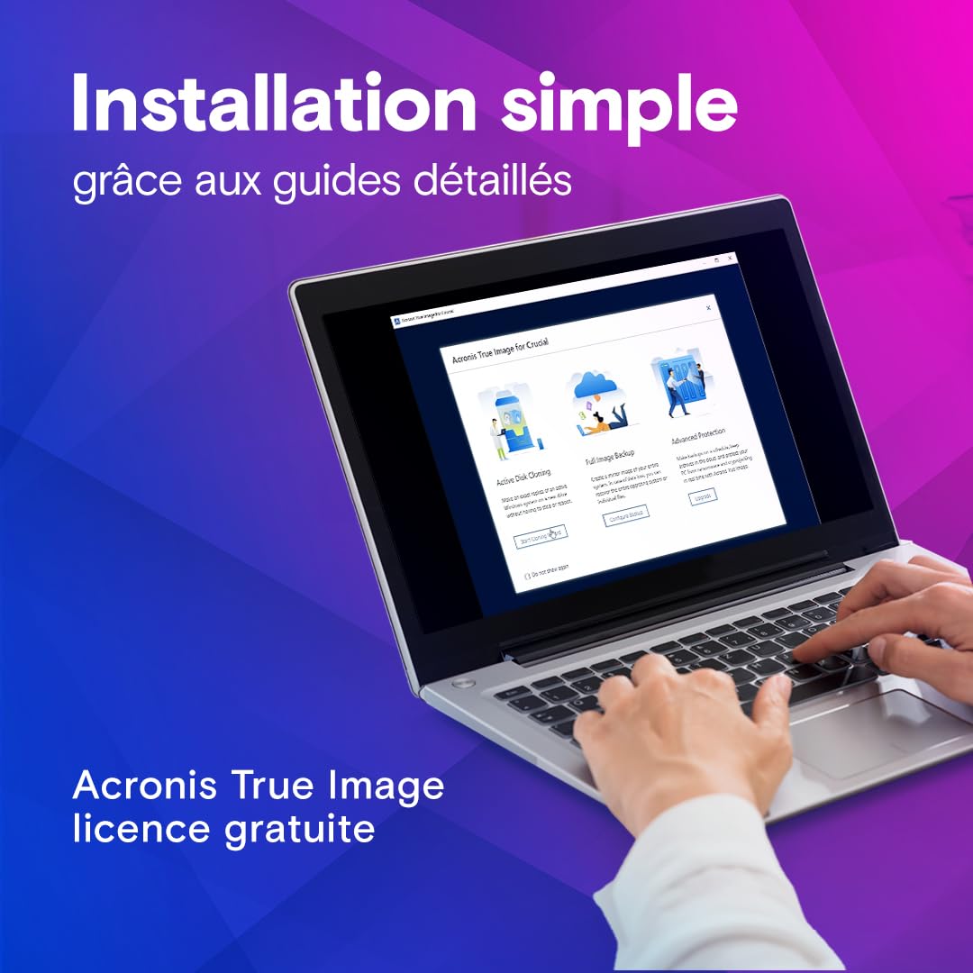 Crucial P3 Plus SSD 1To PCIe Gen4 NVMe M.2 SSD Interne, Jusqu’à 5.000 Mo/s, Compatible avec Ordinateur Portable et de Bureau, Disque Dur SSD - CT1000P3PSSD801