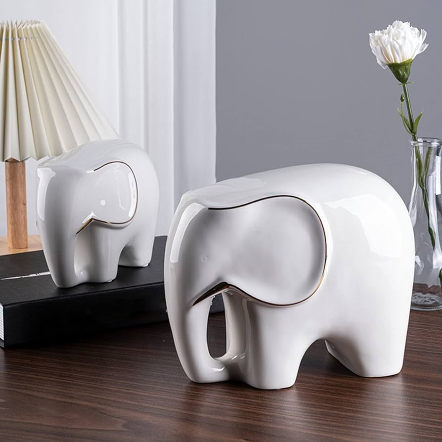 象 マグカップ 陶器 オブジェ 置物 インテリア 工芸品 美術品