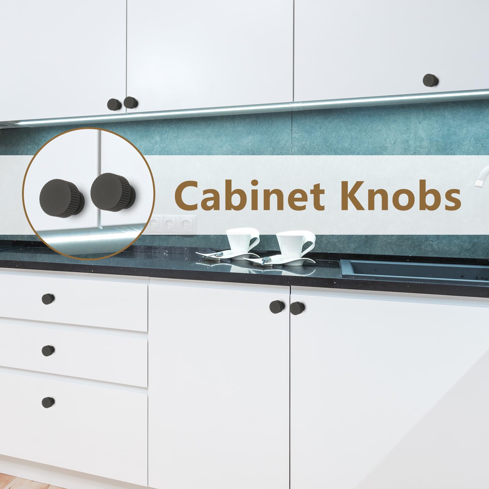 matte black dresser knobs Matte Black Moderna Drawer Pulls and Cabinet Knobs