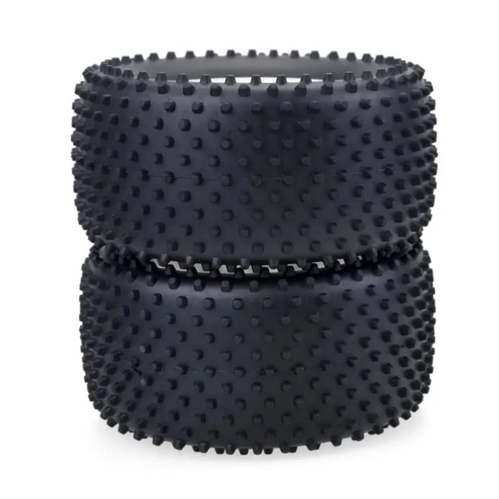 RC Neumáticos Rueda Compatible con HSP Off Road, 4 Uds., Neumáticos De Goma RC De 110MM para Camión del Desierto, Hexagonal De 12mm para Coche De Control Remoto 1/10, Piezas De Mejora(White)