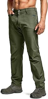 Men's Quick Dry Tactical Pants, Water Resistant Outdoor Pants, Lightweight Stretch Cargo Work Hiking Pants