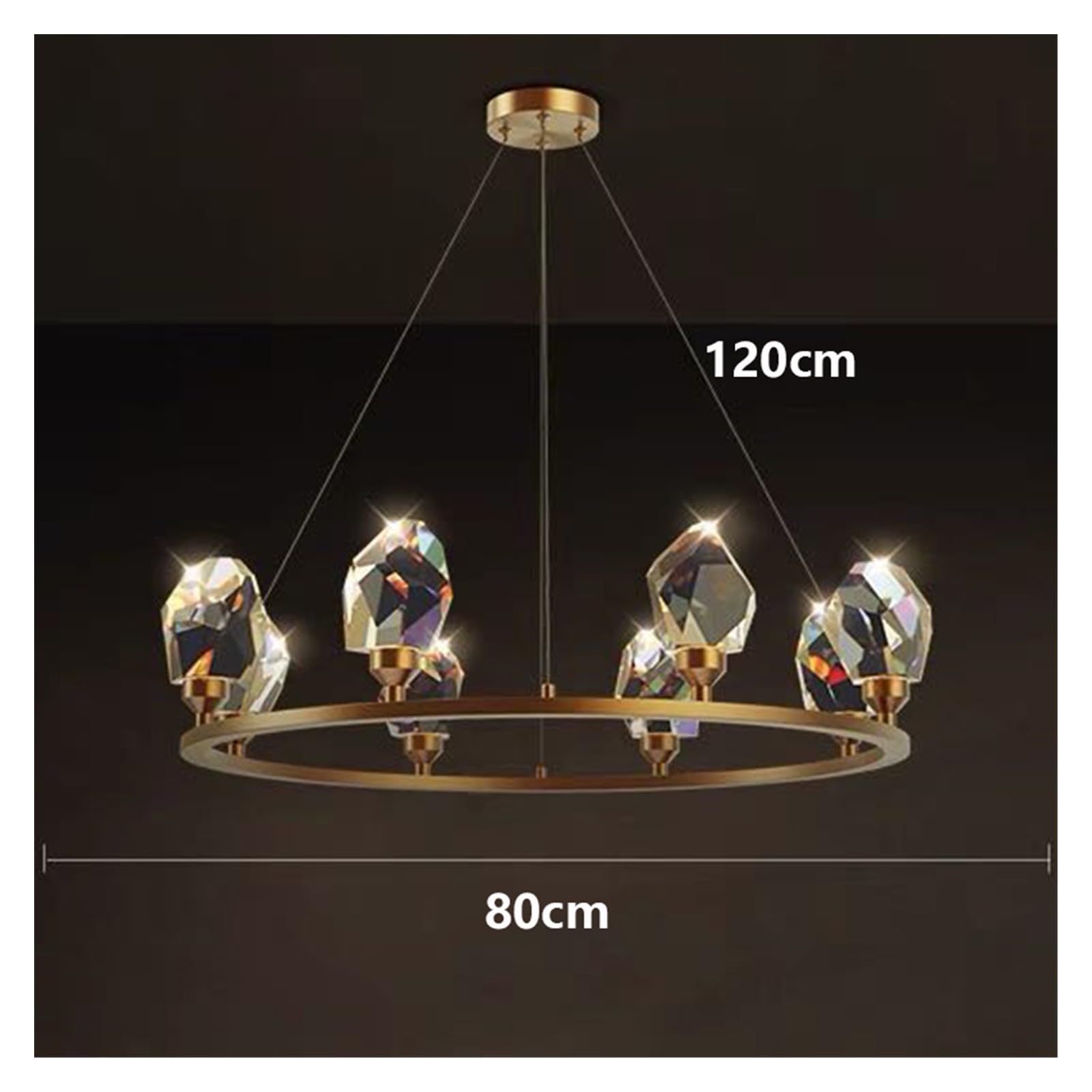 Lampa wisząca w stylu skandynawskim, do jadalni, oświetlenia wewnętrznego, lampy sufitowej, żyrandol do salonu (8 głowic, aplikacja z ściemniaczem RC)