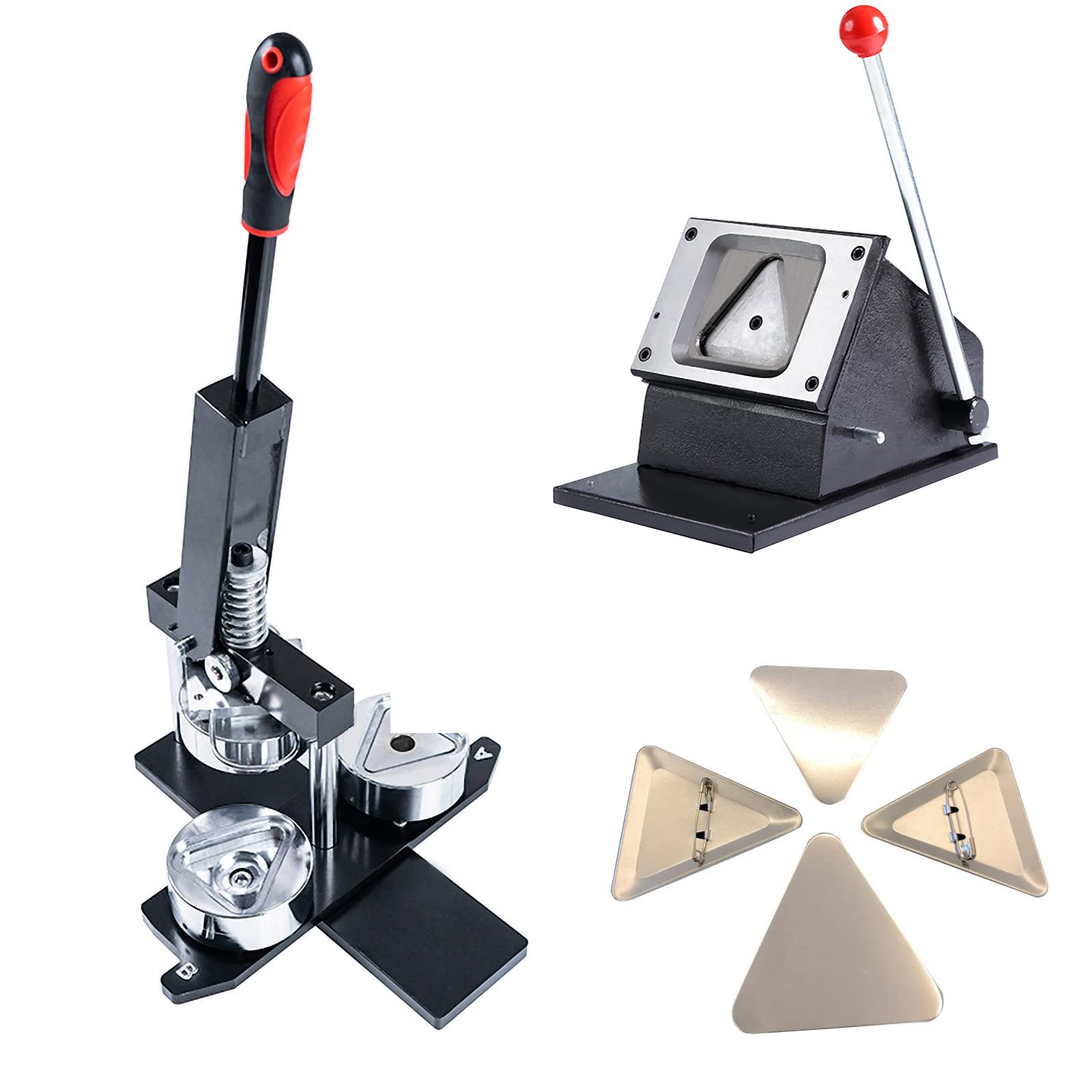 Trójkąt Multi Arkusze Okrągły stos gilotyna do papieru Przycisk Maker Papier graficzny wykrojnik Koło Cutter noże cięcia(Triangular cutter)