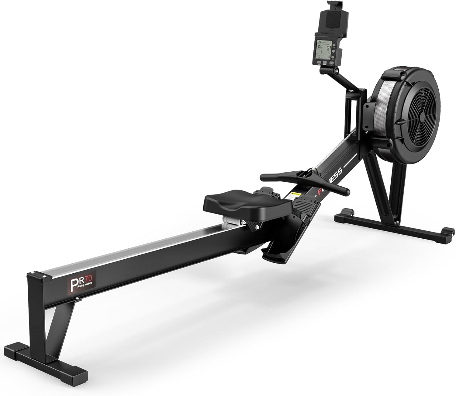 PASYOU Air Rowing Machine for Home 10-Level Resistance 350lb Load Rower Machine Foldable Commercial Row Machines with 47in Rail and Bluetooth Backlit Monitor, Adjustable Device Holder PR70 PASYOU Air Rowing Machine for Home 10-Level Resistance 350lb Load Rower Machine Foldable Commercial Row Machines with 47in Rail and Bluetooth Backlit Monitor, Adjustable Device Holder PR70