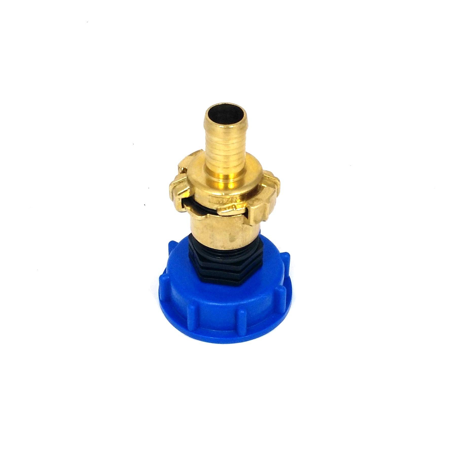 CM135100101 Caps S 60 x 6 Fitting - + Geka Brass Coupling IG 1 "and Brass Coupling Fitting for Geka, with Hose Connector 3/4", IBC Containers Accessories-Regenwasser-Tank Adapters Fitting Cans