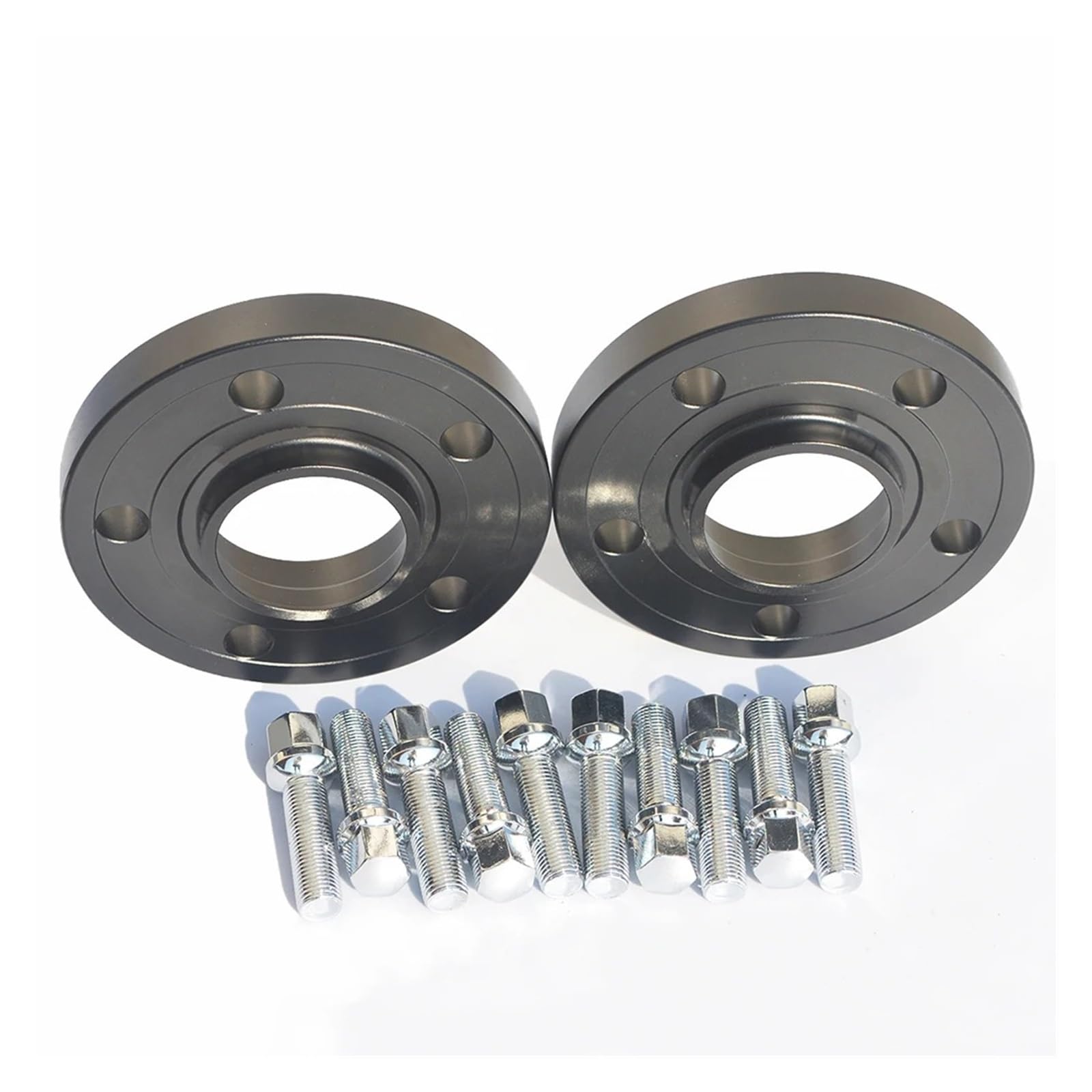 Distanziatori per ruote 2 Pezzi 10MM/15MM/20mm 5x112 66.6 Distanziali Per Ruote Per Benz 10 Pezzi 14x1.5 Bulloni A Sfera