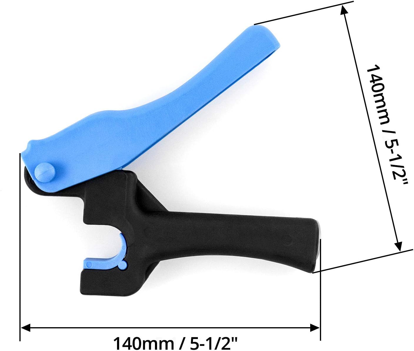 QWORK Drip Irrigation Tubing Hole Punch Tool for 1/4" Inch Fitting & Emitter Insertion