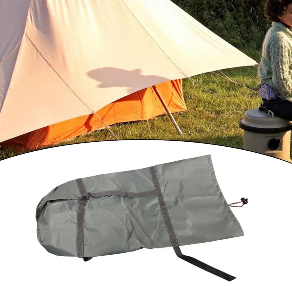 kowaku Stuff Sack for Sleeping Bag Compression Organizer for Outdoor Activities, Gray