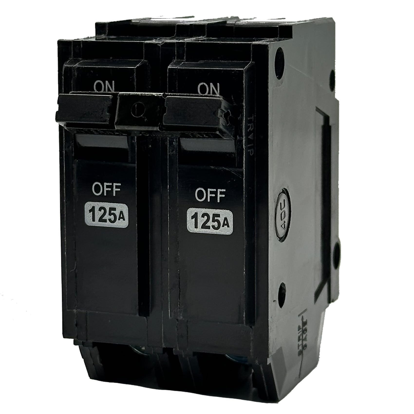 THQL21125 Circuit Breaker,Repalce for General Electric THQL 2P 125 Amp Breaker,120/240VAC 2 Poles 125 Amp 10kAIC,Plug-in Mounting Type,Includes