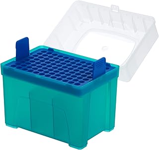 1000uL Extended Length Pipette Tip Rack, Empty Rack for Bulk Tips, Wafer Included, Non-Sterile