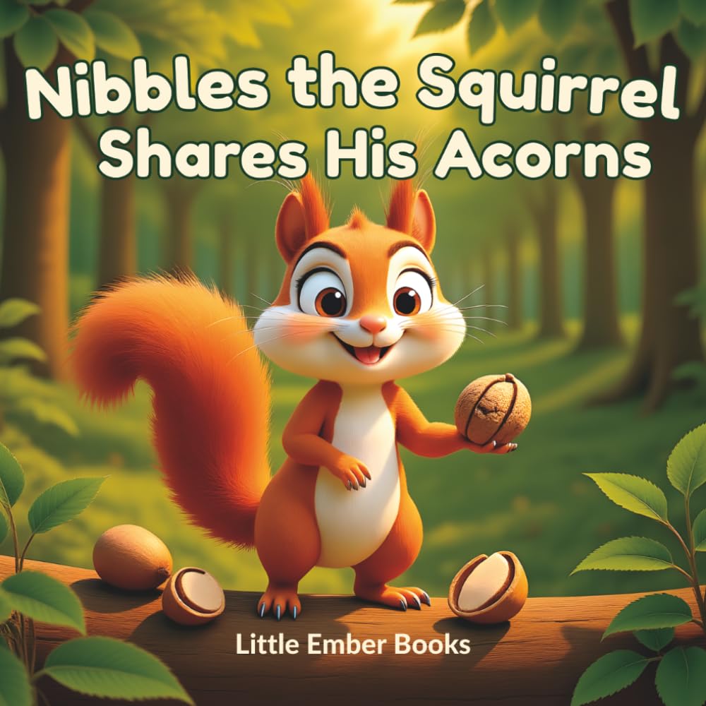 Nibbles the Squirrel Shares His Acorns: A Gentle Picture Book About Sharing (Cozy Critters)