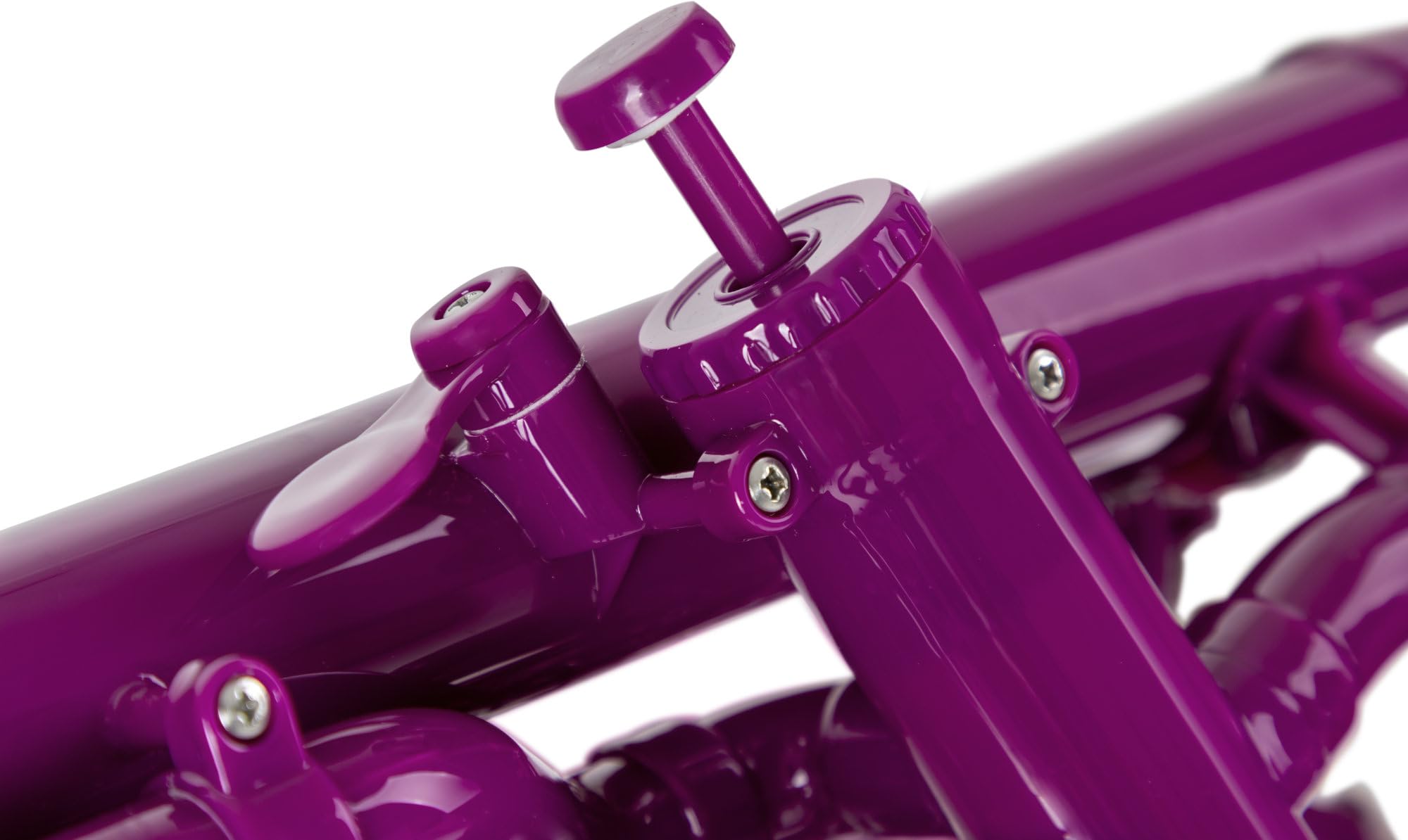 Classic Cantabile MardiBrass Euphonium Bb In Plastica - 4 Valvole In Alluminio - Solo 2,2 Kg - Inclusi Bocchino E Custodia Morbida - Viola