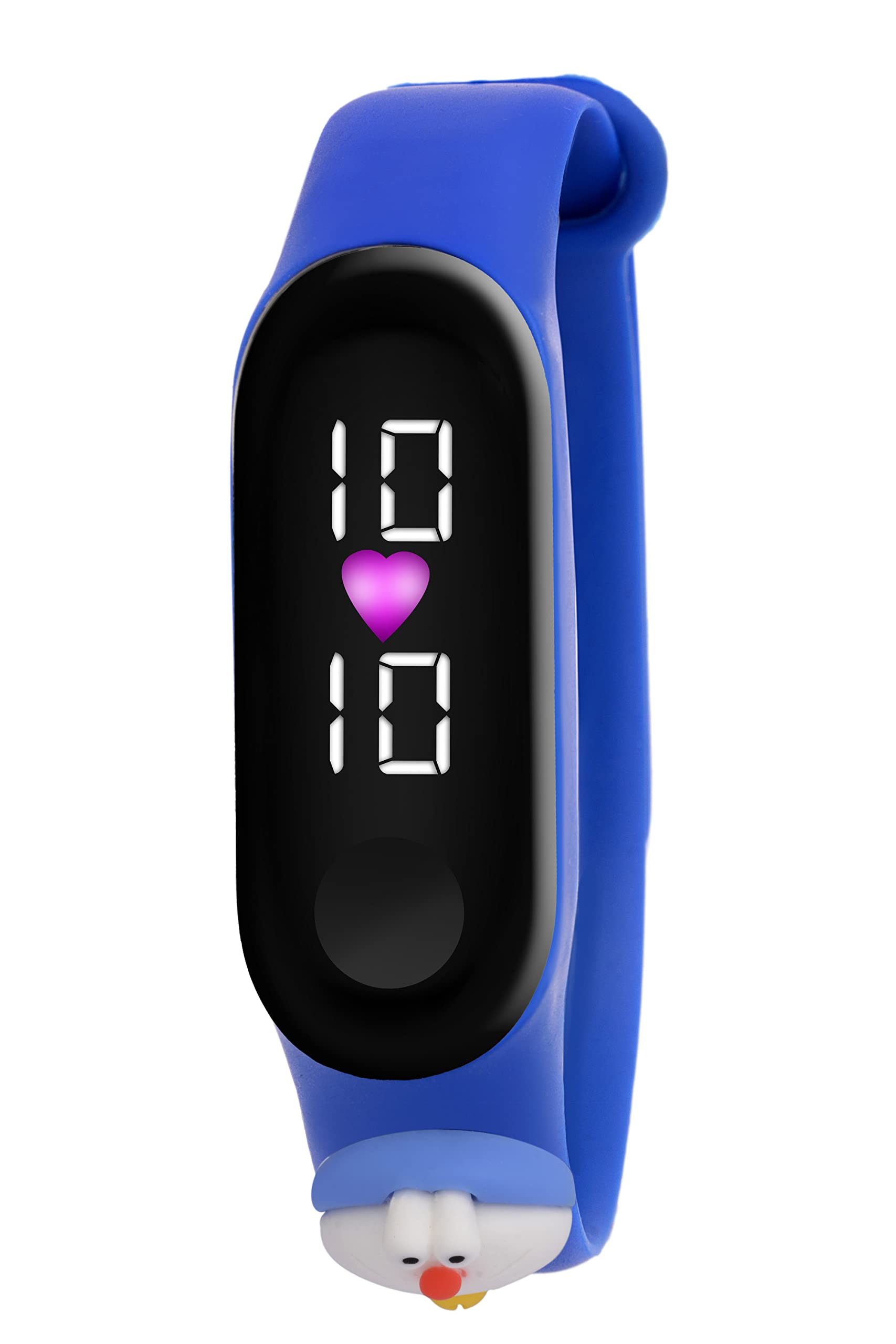 V&Y Digital Black LED Band Watch (Black Strap, Size : Free Size) (Blue) (B09MQFVRHD) Amazon Price History, Amazon Price Tracker